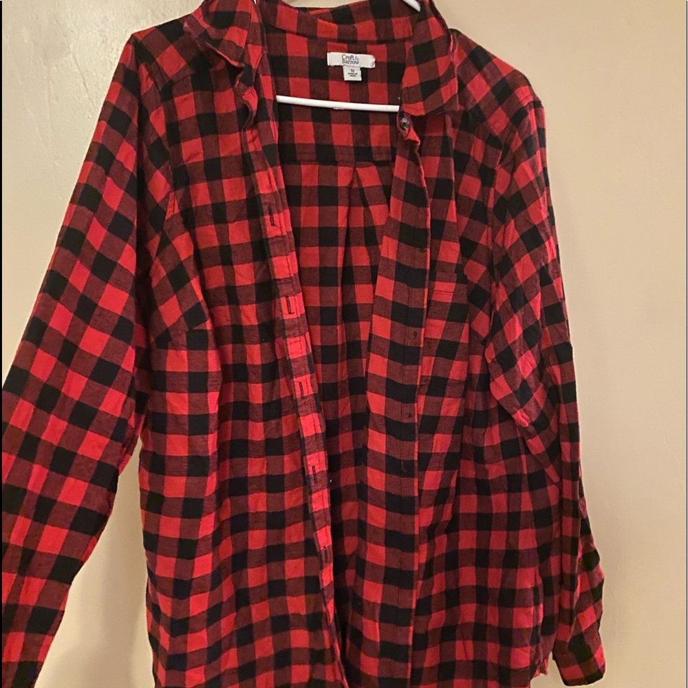 Croft and Barrow Long Sleeve Button up 1X